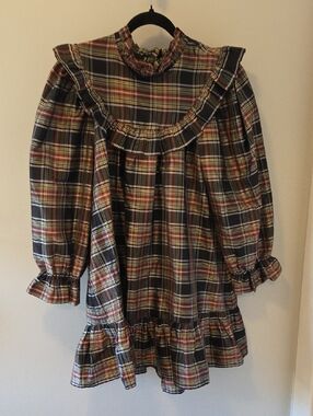 Doen Plaid Mini Dress
